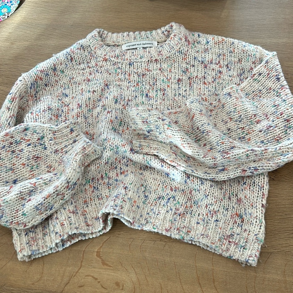 Cupcakes and cashmere size Small sweater